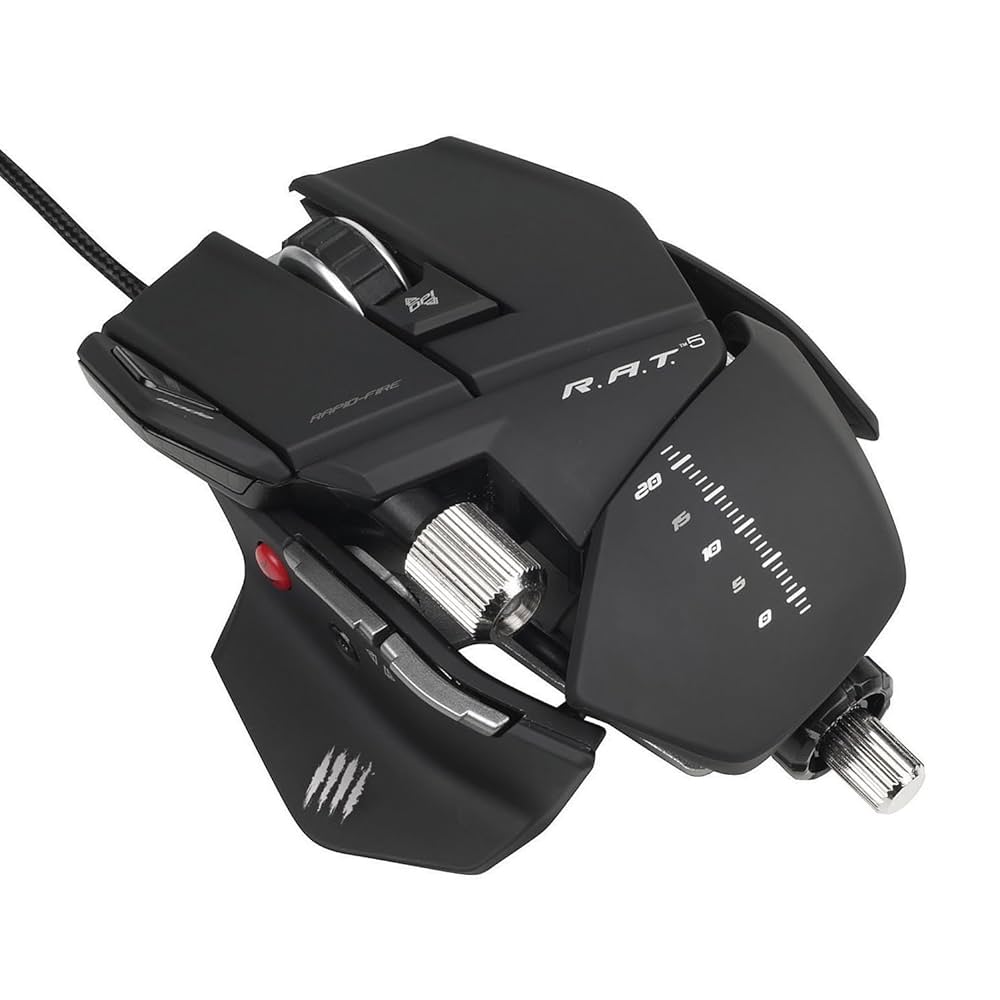 その他 MAD CATZ MC-X55 Amazon.com: Mad Catz R.A.T.5 電競滑鼠,適用於PC 和Mac : 電動遊戲
